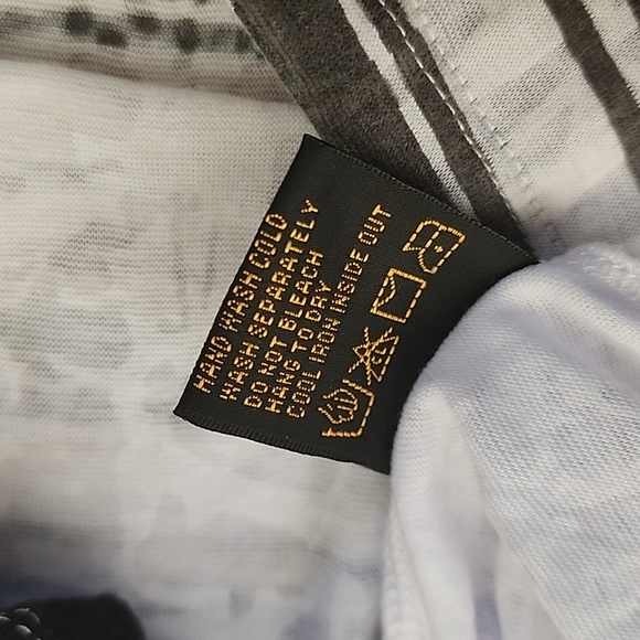 (S) Gea Mesh Stripes Patchwork Lace Top Business Casual Floral Unique Style - Picture 8 of 9